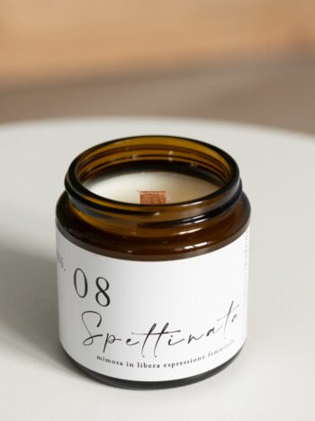 Candela in vetro Le NUMERATE