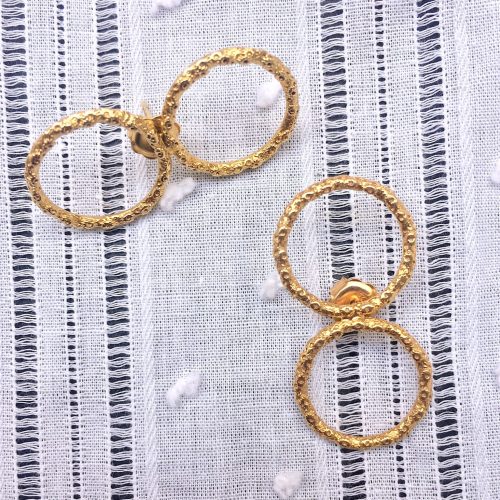 INSIEME orecchini doppio 1